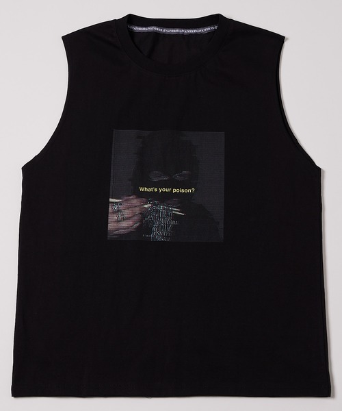 AIVER（アイバー）の「AIVER　マスクフォトシルケットN/S TEE（Tシャツ/カットソー・メンズ・チャコールグレー/ブラック/グリーン・MEDIUM/LARGE）」の16枚目の写真