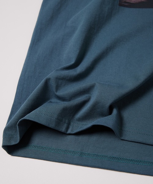 AIVER（アイバー）の「AIVER　マスクフォトシルケットN/S TEE（Tシャツ/カットソー・メンズ・チャコールグレー/ブラック/グリーン・MEDIUM/LARGE）」の17枚目の写真