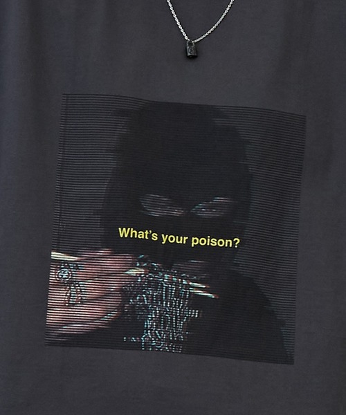 AIVER（アイバー）の「AIVER　マスクフォトシルケットN/S TEE（Tシャツ/カットソー・メンズ・チャコールグレー/ブラック/グリーン・MEDIUM/LARGE）」の22枚目の写真