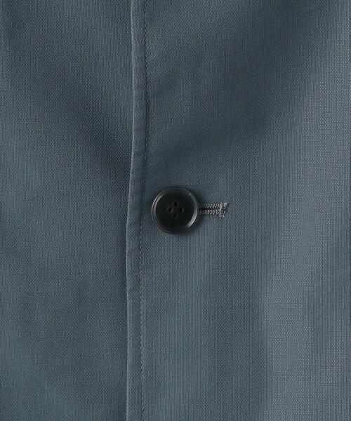 green label relaxing（グリーンレーベルリラクシング）の「CM ドライ TC シャツジャケット（テーラードジャケット・メンズ・ブラック/コバルトブルー/モカ・MEDIUM/SMALL/LARGE/X-LARGE）」の7枚目の写真