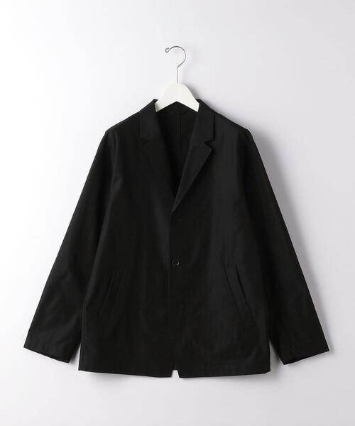 green label relaxing（グリーンレーベルリラクシング）の「CM ドライ TC シャツジャケット（テーラードジャケット・メンズ・ブラック/コバルトブルー/モカ・MEDIUM/SMALL/LARGE/X-LARGE）」の8枚目の写真