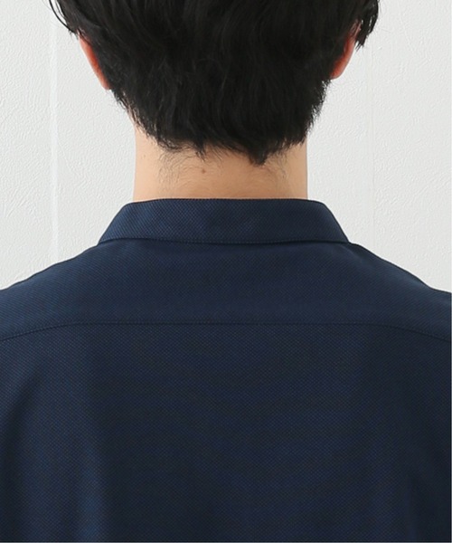 EDIFICE(エディフィス)の「ALBINI バンドカラー ポロシャツ(ポロシャツ・メンズ・ホワイト/ベージュ/ブラウン/ネイビー/ブルー系その他・SMALL/MEDIUM/LARGE/X-LARGE)」の9枚目の写真