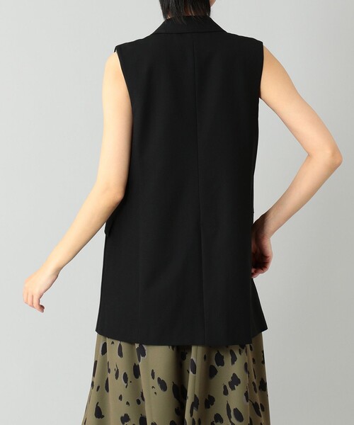 極美品✨ダイアグラム　24SS ブッチャーテーラーベスト　ジレ　ベージュ　36 極美品✨ダイアグラム 24SS ブッチャーテーラーベスト ジレ