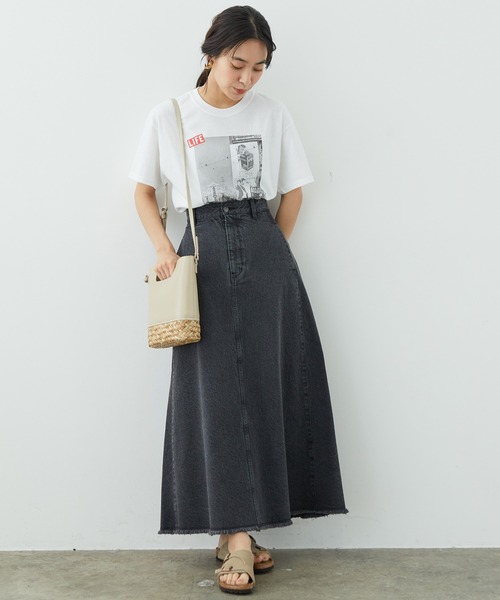 GOOD ROCK SPEED(グッドロックスピード)の「【GOOD ROCK SPEED】LIFE フォトT(MILAN 1947)(Tシャツ/カットソー・レディース・ホワイト・FREE)」の2枚目の写真