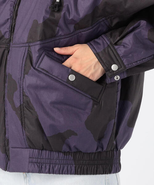 イザベルマラン キルティングジャケット スタッズ フラワープリント