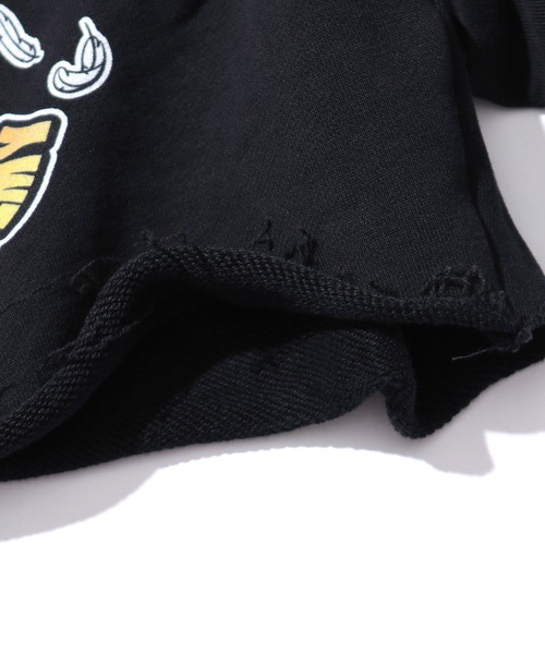 SAD REBORN DOLLS(サッドリボーンドルズ)の「SALUTE/サルーテ 2021ss angel shorts / SALUTE ハーフパンツ ショーツ(スウェットパンツ・メンズ・ブラック・M/L)」の13枚目の写真