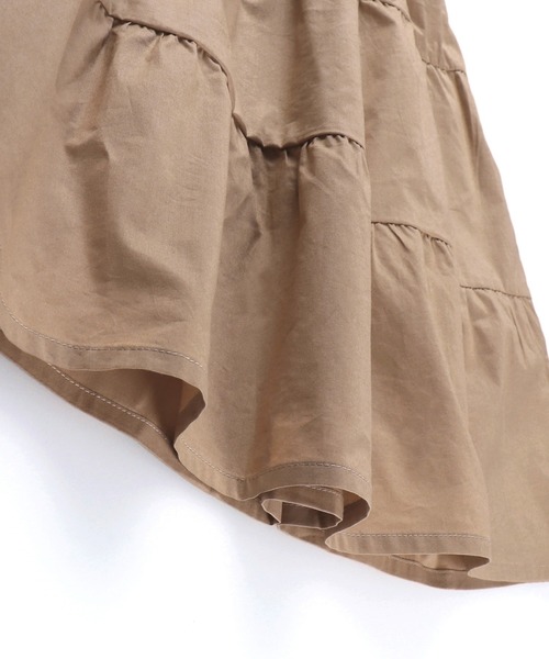 RADCHAP(ラッドチャップ)の「【RADCHAPプチプラ】ティアードドッキングワンピース(ワンピース・キッズ・ブラック/オフホワイト・110cm/120cm/100cm/150cm/90cm/140cm/130cm)」の18枚目の写真