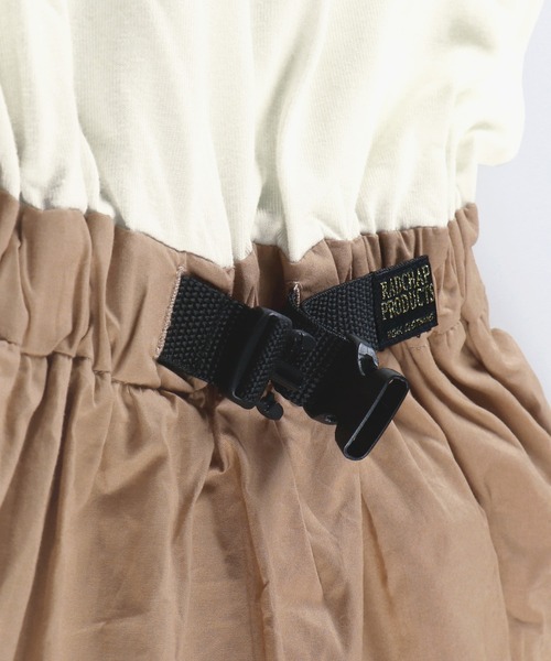 RADCHAP(ラッドチャップ)の「【RADCHAPプチプラ】ティアードドッキングワンピース(ワンピース・キッズ・ブラック/オフホワイト・110cm/120cm/100cm/150cm/90cm/140cm/130cm)」の16枚目の写真