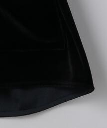 6 ROKU VELOUR DYE SHIRT ベロア 半袖シャツ ネイビー 6(ROKU)＞シアー ベロア シャツプルオーバー