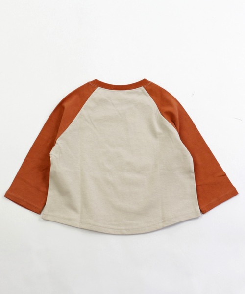 JAM & LINK（ジャムアンドリンク）の「SNOOPY/スヌーピー ラグランTシャツ（Tシャツ/カットソー・キッズ・ホワイト×グリーン/ホワイト×ブルー/ホワイト×ブラック/ホワイト系その他/ホワイト系その他2/ホワイト系その他3/ホワイト系その他4/ホワイト系その他5/ホワイト系その他6/ホワイト系その他7・120cm/100cm/130cm/90cm/110cm/140cm/80ｃｍ/150cm）」の22枚目の写真