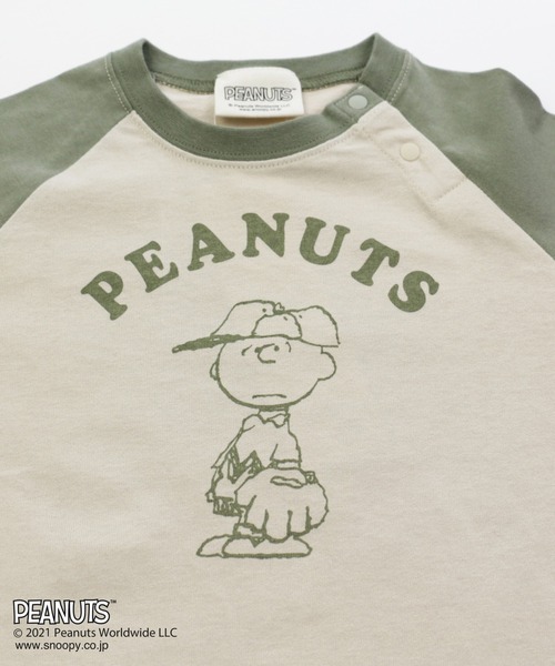 セール】SNOOPY/スヌーピー ラグランTシャツ（Tシャツ