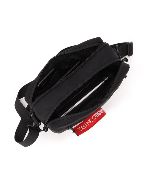 CORDURA(コーデュラ)の「◆8ポケット CORDURA(R)コーデュラ・リサイクルヘザー ロゴ刺繍スクエアショルダー(ショルダーバッグ・レディース・ダークグレー/ブラック/ブラック系・99)」の10枚目の写真