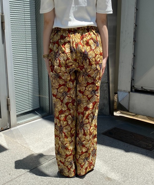 CAPRICIEUX LE'MAGE（カプリシューレマージュ）の「コットンドビーフラワーパンツ（その他パンツ・レディース・チャコールグレー/レッド系その他・FREE）」の7枚目の写真