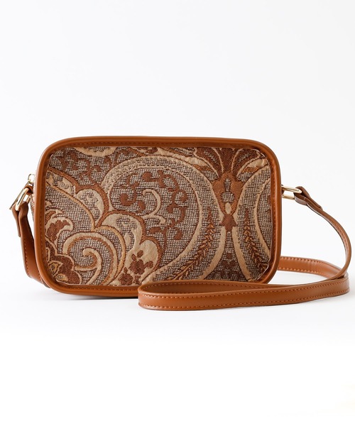 COLONY 2139（コロニートゥーワンスリーナイン）の「ジャガードスクエアショルダーバッグ（ショルダーバッグ・レディース・ブラック/ブラウン/ゼブラ/レオパード・FREE）」の11枚目の写真