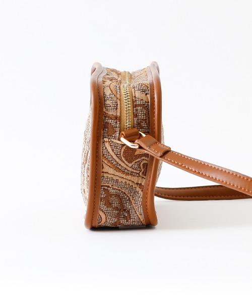 COLONY 2139（コロニートゥーワンスリーナイン）の「ジャガードスクエアショルダーバッグ（ショルダーバッグ・レディース・ブラック/ブラウン/ゼブラ/レオパード・FREE）」の12枚目の写真