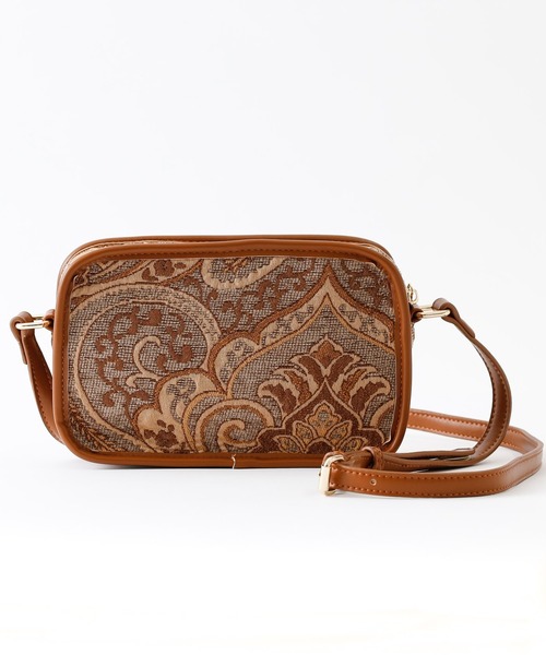 COLONY 2139（コロニートゥーワンスリーナイン）の「ジャガードスクエアショルダーバッグ（ショルダーバッグ・レディース・ブラック/ブラウン/ゼブラ/レオパード・FREE）」の13枚目の写真