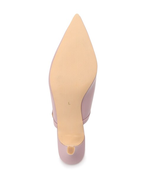 index（インデックス）の「◆ポインテッドストラップミュール（サンダル・レディース・パープル/オフホワイト・02/03）」の7枚目の写真