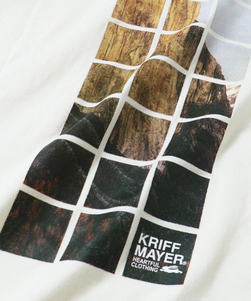 KRIFF MAYER（クリフメイヤー）の「抗菌ロゴポケロンTEE(キャピタン)（Tシャツ/カットソー・メンズ・マスタード/グリーン/オフホワイト/グレー/レンガ/チャコール・MEDIUM/LARGE/X-LARGE/SMALL）」の17枚目の写真