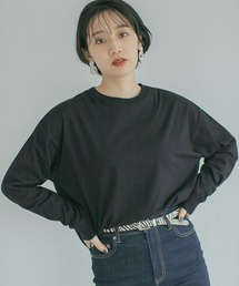 PAGEBOY | サイドスリットベーシックロンT(Tシャツ/カットソー)