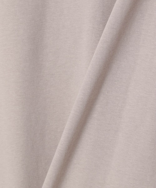 PAGEBOY（ページボーイ）の「サイドスリットベーシックロンT（Tシャツ/カットソー・レディース・ブラック/オフホワイト/グレイッシュベージュ/ライトブルー・FREE）」の22枚目の写真