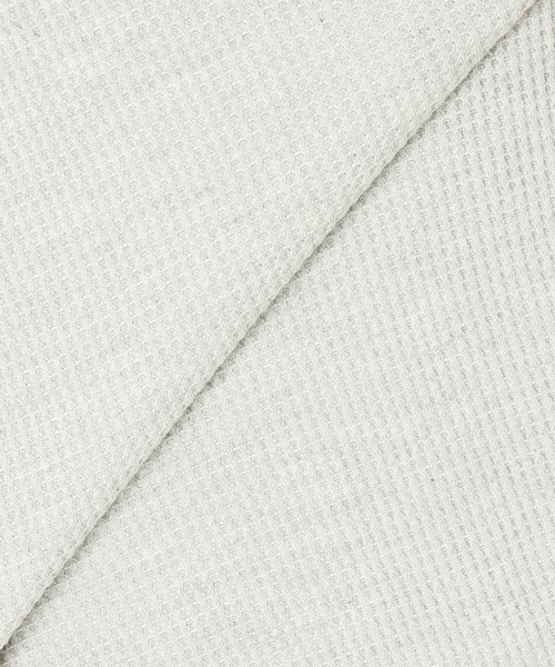 JOURNAL STANDARD relume（ジャーナルスタンダード　レリューム）の「レイヤードワッフル 6分袖Tシャツ[無地T/オーバーサイズ][ユニセックス対応]（Tシャツ/カットソー・メンズ・ホワイト/ブラック/グレー・MEDIUM/LARGE）」の22枚目の写真