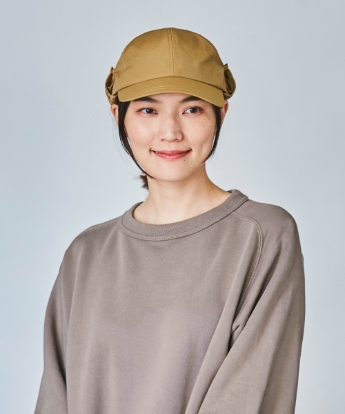 OVERRIDE（オーバーライド）の「OVERRIDE WATER-REP SHADE CAP（キャップ・レディース・ベージュ/レッド/ブラック・FREE）」の9枚目の写真