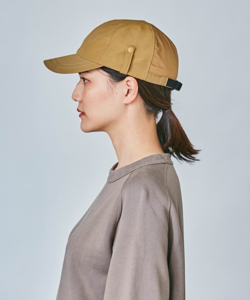 OVERRIDE（オーバーライド）の「OVERRIDE WATER-REP SHADE CAP（キャップ・レディース・ベージュ/レッド/ブラック・FREE）」の10枚目の写真