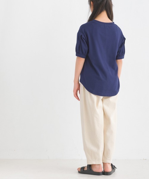 OMNES(オムネス)の「キッズ ダンプサーカスパンツ(その他パンツ・キッズ・チェック/ワンウォッシュ/ブラック/アイボリー/ベージュ/グリーン系その他/ネイビー/キナリ/カーキ/インディゴブルー/グレー・100/120/140/130/110)」の12枚目の写真