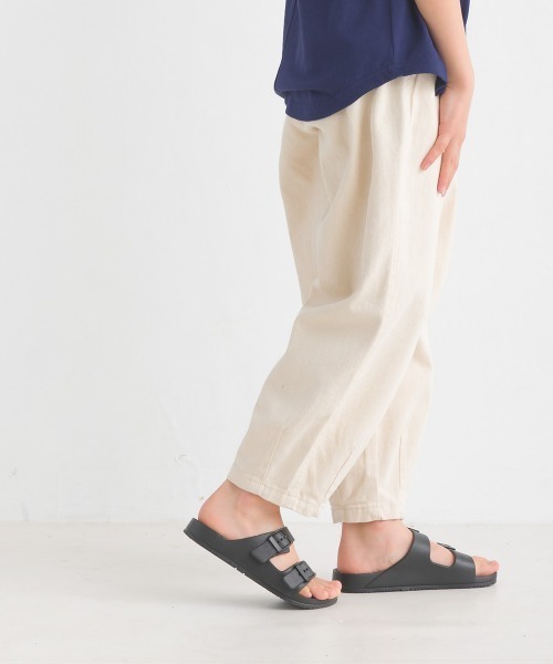 OMNES(オムネス)の「キッズ ダンプサーカスパンツ(その他パンツ・キッズ・チェック/ワンウォッシュ/ブラック/アイボリー/ベージュ/グリーン系その他/ネイビー/キナリ/カーキ/インディゴブルー/グレー・100/120/140/130/110)」の14枚目の写真