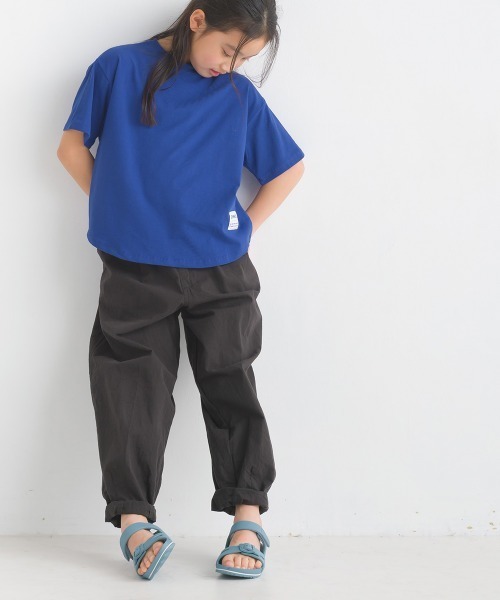 OMNES(オムネス)の「キッズ ダンプサーカスパンツ(その他パンツ・キッズ・チェック/ワンウォッシュ/ブラック/アイボリー/ベージュ/グリーン系その他/ネイビー/キナリ/カーキ/インディゴブルー/グレー・100/120/140/130/110)」の17枚目の写真
