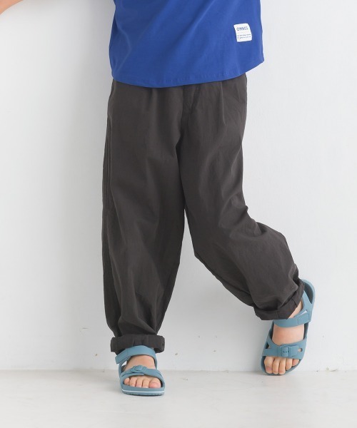 OMNES(オムネス)の「キッズ ダンプサーカスパンツ(その他パンツ・キッズ・チェック/ワンウォッシュ/ブラック/アイボリー/ベージュ/グリーン系その他/ネイビー/キナリ/カーキ/インディゴブルー/グレー・100/120/140/130/110)」の20枚目の写真