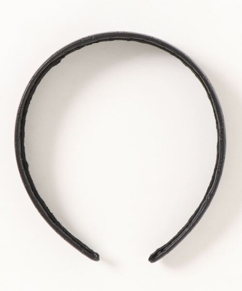 MAJESTIC LEGON（マジェスティックレゴン）の「アソート太カチューシャ（カチューシャ・レディース・アイボリー/ピンク/ブラウン系その他2/ブラック系その他・FREE）」の2枚目の写真