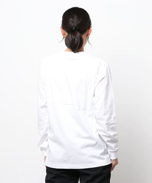 CLEARIMPRESSION （クリアインプレッション）の「5.6オンス ロングスリーブＴシャツ（Tシャツ/カットソー・レディース・ベージュ/オフホワイト/ダークブラウン/パープル・フリー）」の12枚目の写真