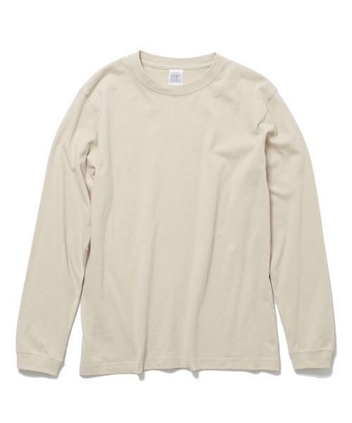 CLEARIMPRESSION （クリアインプレッション）の「5.6オンス ロングスリーブＴシャツ（Tシャツ/カットソー・レディース・ベージュ/オフホワイト/ダークブラウン/パープル・フリー）」の4枚目の写真