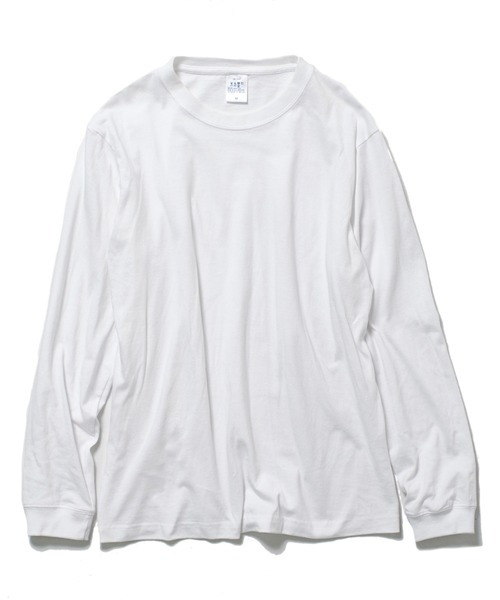 CLEARIMPRESSION （クリアインプレッション）の「5.6オンス ロングスリーブＴシャツ（Tシャツ/カットソー・レディース・ベージュ/オフホワイト/ダークブラウン/パープル・フリー）」の2枚目の写真