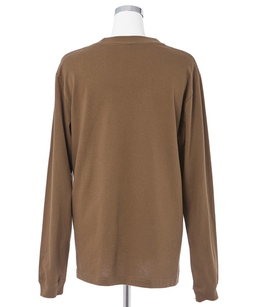 CLEARIMPRESSION （クリアインプレッション）の「5.6オンス ロングスリーブＴシャツ（Tシャツ/カットソー・レディース・ベージュ/オフホワイト/ダークブラウン/パープル・フリー）」の10枚目の写真