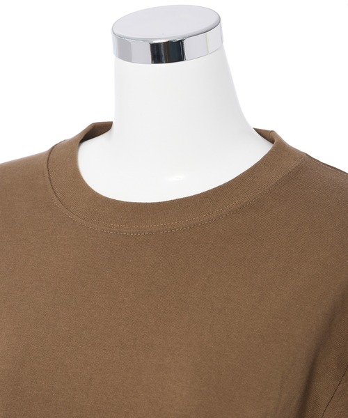 CLEARIMPRESSION （クリアインプレッション）の「5.6オンス ロングスリーブＴシャツ（Tシャツ/カットソー・レディース・ベージュ/オフホワイト/ダークブラウン/パープル・フリー）」の8枚目の写真
