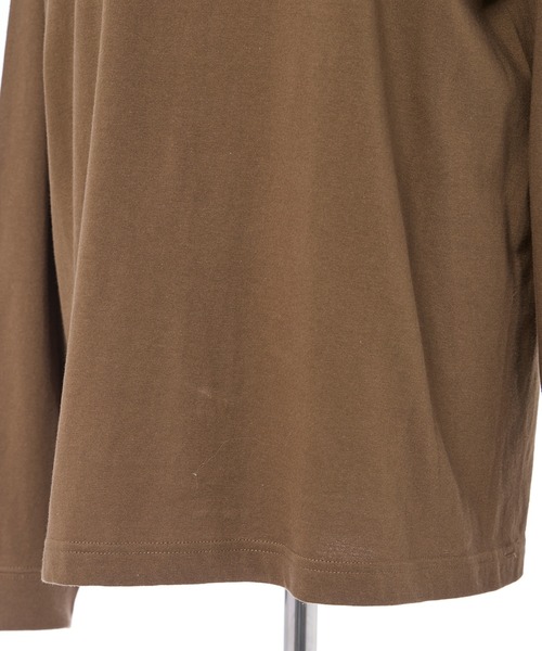 CLEARIMPRESSION （クリアインプレッション）の「5.6オンス ロングスリーブＴシャツ（Tシャツ/カットソー・レディース・ベージュ/オフホワイト/ダークブラウン/パープル・フリー）」の6枚目の写真