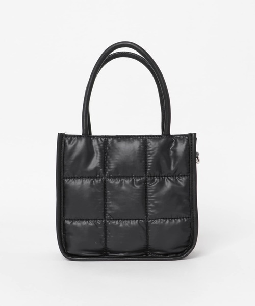 ITEMS URBANRESEARCH（アイテムズ アーバンリサーチ）の「キルティングバッグ（ショルダーバッグ・レディース・オリーブ/ブラック・-）」の11枚目の写真