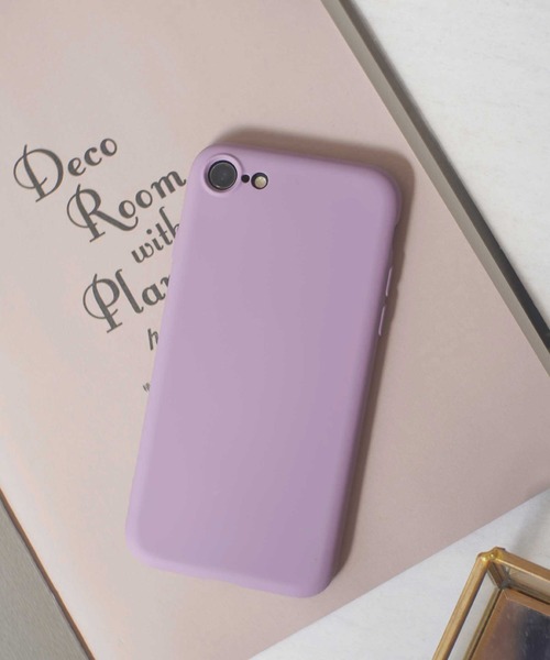 ammy.（エイミードット）の「【 ammy. / エイミードット 】 パステルカラー ＆ ダスティーカラー シンプル ソフト マット iPhone ケース  ( iPhone 7 / 8 / SE / 11 / 11Pro / 12 / 12mini / 13 / 13Pro / 14 / 14pro 対応)（スマホケース/カバー・レディース・パープル/ピンク/アイボリー/ライトグレー/ライトグリーン/ブルー/ブラック/ネイビー/グレイッシュブルー/ボルドー/ベージュ/モスグリーン・C/D/E/F/A/B/G/H/I/K/J/N）」の11枚目の写真