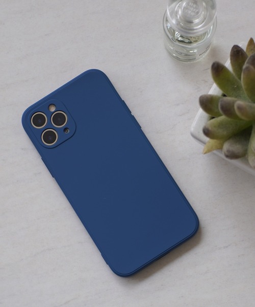 ammy.（エイミードット）の「【 ammy. / エイミードット 】 パステルカラー ＆ ダスティーカラー シンプル ソフト マット iPhone ケース  ( iPhone 7 / 8 / SE / 11 / 11Pro / 12 / 12mini / 13 / 13Pro / 14 / 14pro 対応)（スマホケース/カバー・レディース・パープル/ピンク/アイボリー/ライトグレー/ライトグリーン/ブルー/ブラック/ネイビー/グレイッシュブルー/ボルドー/ベージュ/モスグリーン・C/D/E/F/A/B/G/H/I/K/J/N）」の8枚目の写真