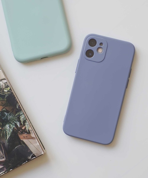 ammy.（エイミードット）の「【 ammy. / エイミードット 】 パステルカラー ＆ ダスティーカラー シンプル ソフト マット iPhone ケース  ( iPhone 7 / 8 / SE / 11 / 11Pro / 12 / 12mini / 13 / 13Pro / 14 / 14pro 対応)（スマホケース/カバー・レディース・パープル/ピンク/アイボリー/ライトグレー/ライトグリーン/ブルー/ブラック/ネイビー/グレイッシュブルー/ボルドー/ベージュ/モスグリーン・C/D/E/F/A/B/G/H/I/K/J/N）」の9枚目の写真