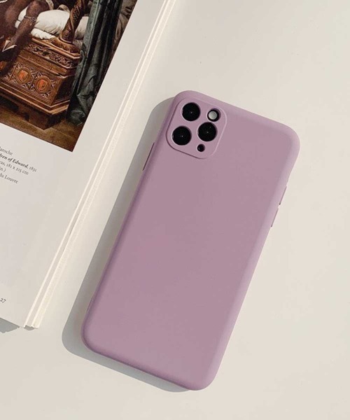 ammy.（エイミードット）の「【 ammy. / エイミードット 】 パステルカラー ＆ ダスティーカラー シンプル ソフト マット iPhone ケース  ( iPhone 7 / 8 / SE / 11 / 11Pro / 12 / 12mini / 13 / 13Pro / 14 / 14pro 対応)（スマホケース/カバー・レディース・パープル/ピンク/アイボリー/ライトグレー/ライトグリーン/ブルー/ブラック/ネイビー/グレイッシュブルー/ボルドー/ベージュ/モスグリーン・C/D/E/F/A/B/G/H/I/K/J/N）」の22枚目の写真