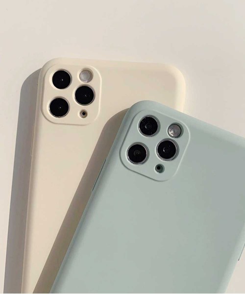 ammy.（エイミードット）の「【 ammy. / エイミードット 】 パステルカラー ＆ ダスティーカラー シンプル ソフト マット iPhone ケース  ( iPhone 7 / 8 / SE / 11 / 11Pro / 12 / 12mini / 13 / 13Pro / 14 / 14pro 対応)（スマホケース/カバー・レディース・パープル/ピンク/アイボリー/ライトグレー/ライトグリーン/ブルー/ブラック/ネイビー/グレイッシュブルー/ボルドー/ベージュ/モスグリーン・C/D/E/F/A/B/G/H/I/K/J/N）」の16枚目の写真
