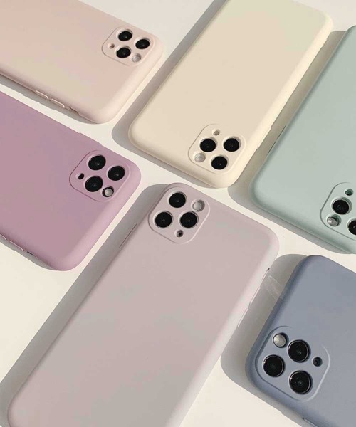 ammy.（エイミードット）の「【 ammy. / エイミードット 】 パステルカラー ＆ ダスティーカラー シンプル ソフト マット iPhone ケース  ( iPhone 7 / 8 / SE / 11 / 11Pro / 12 / 12mini / 13 / 13Pro / 14 / 14pro 対応)（スマホケース/カバー・レディース・パープル/ピンク/アイボリー/ライトグレー/ライトグリーン/ブルー/ブラック/ネイビー/グレイッシュブルー/ボルドー/ベージュ/モスグリーン・C/D/E/F/A/B/G/H/I/K/J/N）」の13枚目の写真