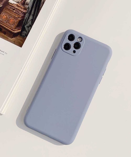 ammy.（エイミードット）の「【 ammy. / エイミードット 】 パステルカラー ＆ ダスティーカラー シンプル ソフト マット iPhone ケース  ( iPhone 7 / 8 / SE / 11 / 11Pro / 12 / 12mini / 13 / 13Pro / 14 / 14pro 対応)（スマホケース/カバー・レディース・パープル/ピンク/アイボリー/ライトグレー/ライトグリーン/ブルー/ブラック/ネイビー/グレイッシュブルー/ボルドー/ベージュ/モスグリーン・C/D/E/F/A/B/G/H/I/K/J/N）」の20枚目の写真