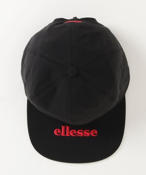 ellesse（エレッセ）の「ellesse:フラットバイザーキャップ（キャップ・レディース・ブラック/カーキ・ONE SIZE）」の3枚目の写真