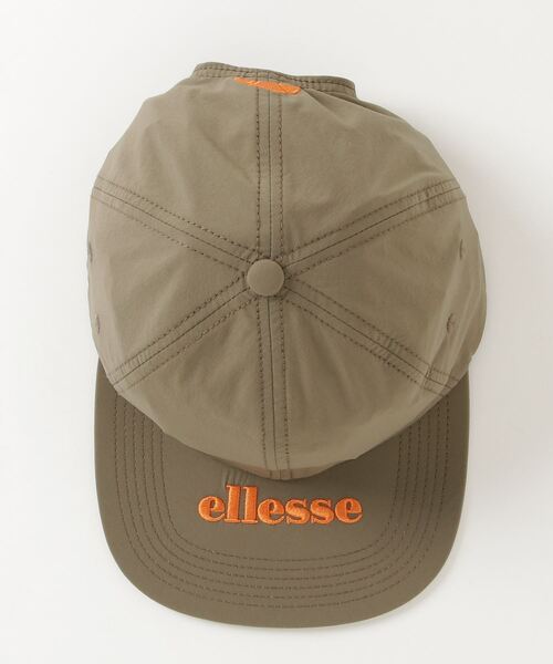 ellesse（エレッセ）の「ellesse:フラットバイザーキャップ（キャップ・レディース・ブラック/カーキ・ONE SIZE）」の4枚目の写真