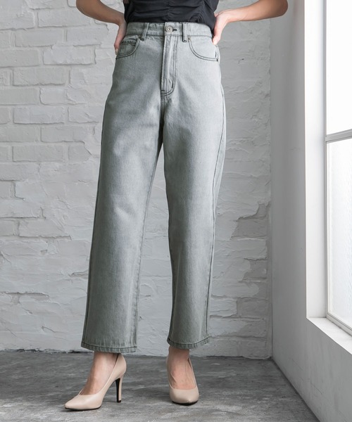 Newlyme（ニューリーミー）の「ハイウエストデニムパンツ