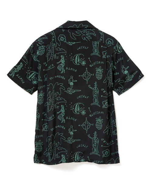 aloha blossom（アロハブロッサム）の「【Aloha Blossom】YU NAGABA SHIRTS（シャツ/ブラウス・メンズ・ホワイト/グリーン・40）」の16枚目の写真